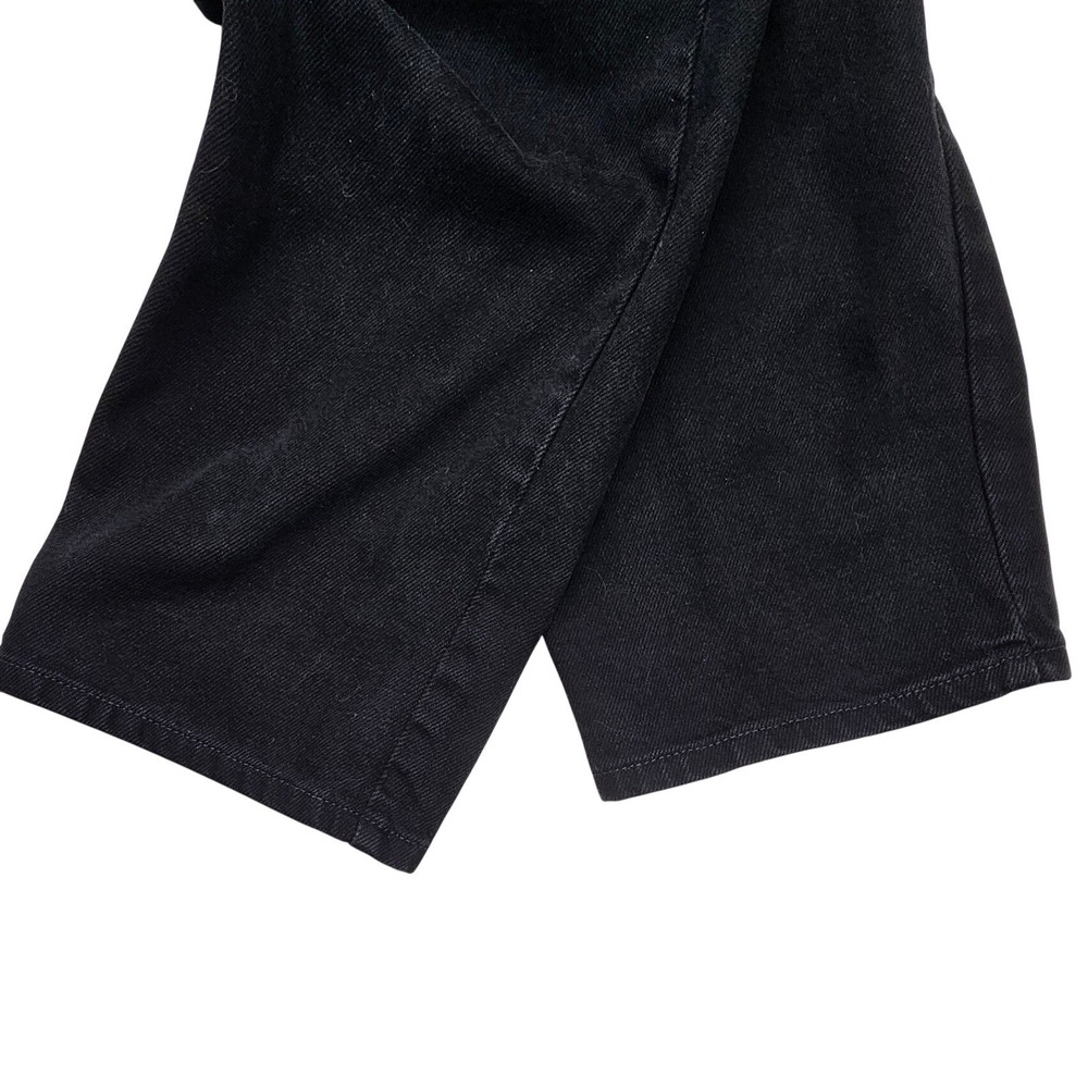 LL Bean Mens Classic Fit Black Denim Jeans 37x29 Straight Leg 100% Cotton 220626 - Picture 11 of 12